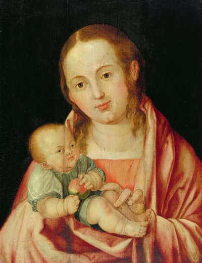 Mary and Her Child by Albrecht Dürer